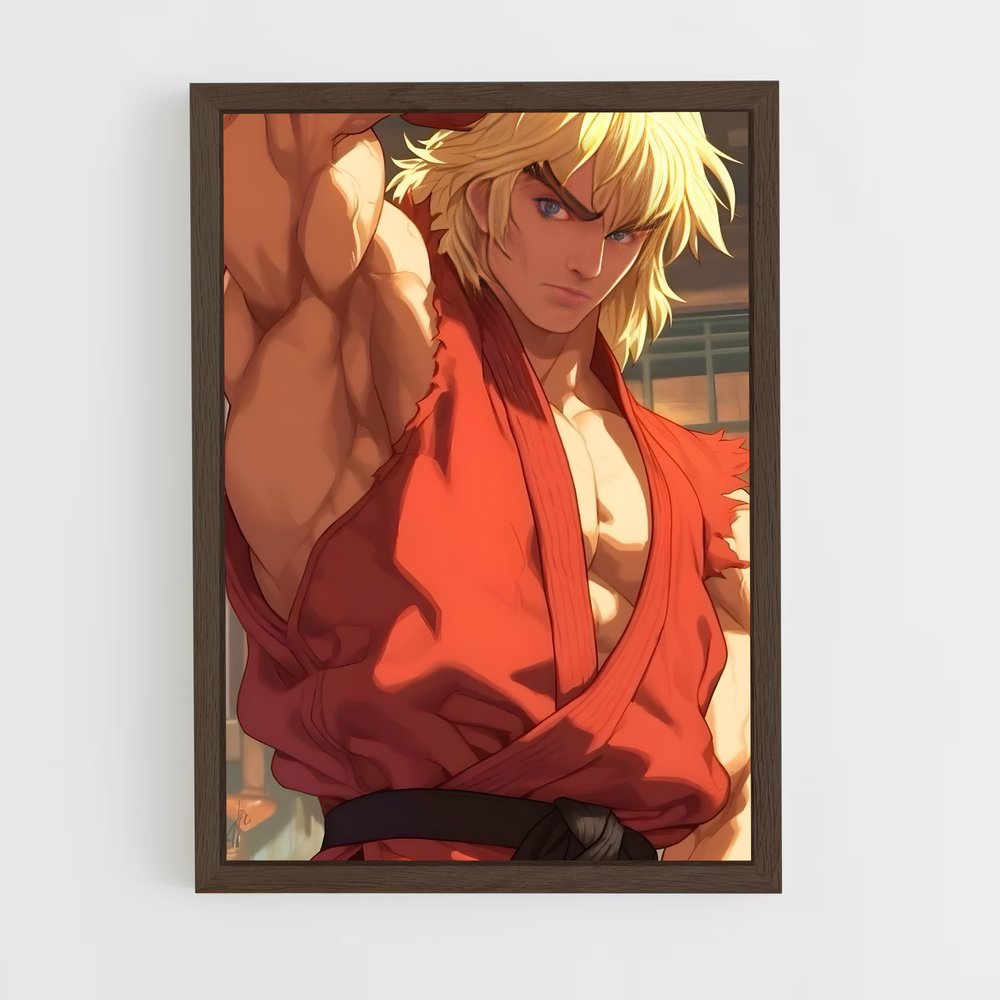 Poster Ryu, Le Maître du Hadouken – affiche Street Fighter (vue 5)